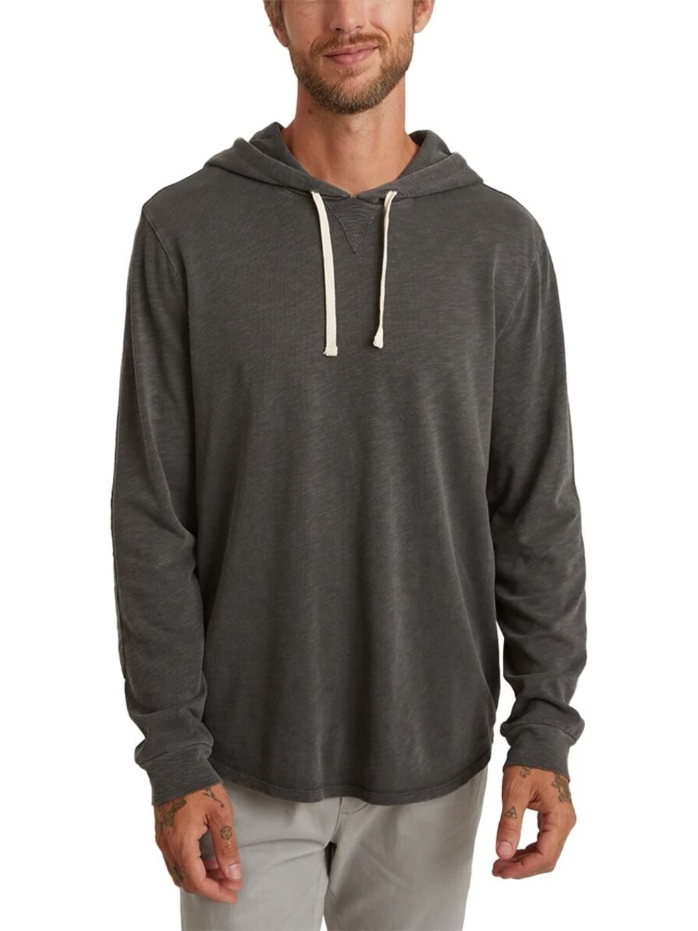 Marine Layer Heavy Slub Hoodie — Grey